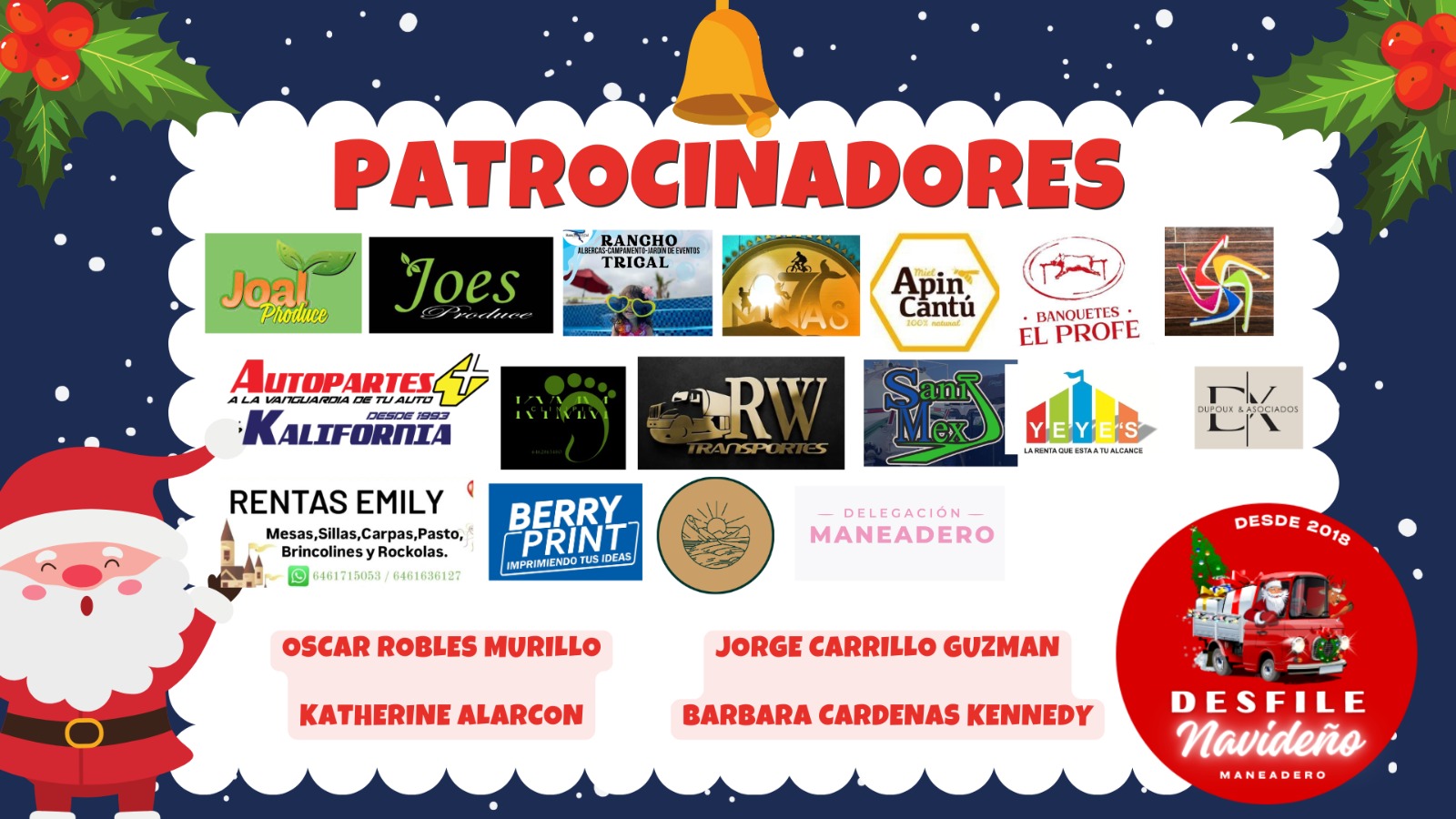 Todos nuestros patrocinadores